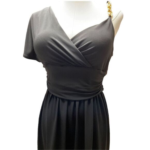 Muse Stunning NWOT Black Dress - Picture 5 of 12